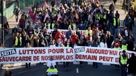 Thousands protest in France against austerity measures