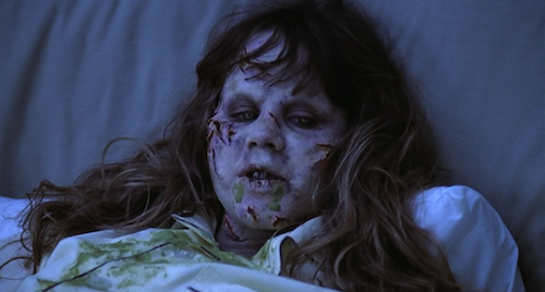 Possessed by the Devil - Regan lies in bed in the film 'The Exorcist' Directed by William Freidkin