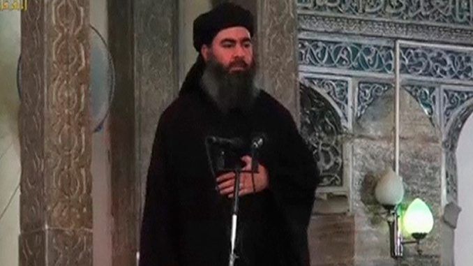 Iraqi state TV confirms ISIS leader al-Baghdadi wounded in airstrike