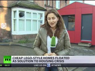 Charity builds ‘Lego style houses’ to tackle UK rent crisis