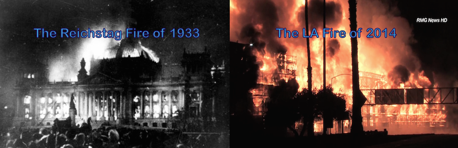 The LA Fire and Reichstag