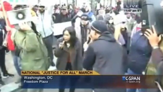 A Fox affiliate has been caught deceptively editing footage of police protesters: Video