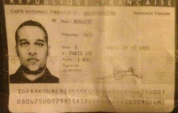 The Hebdo suspects 'identified after one leaves ID card in abandoned getaway car'