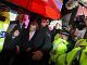 Protesters trap Farage in Ukip's Rotherham office