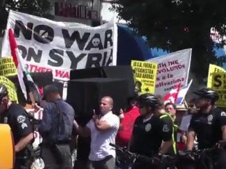 Anti-War Protests In Washington DC & Los Angeles