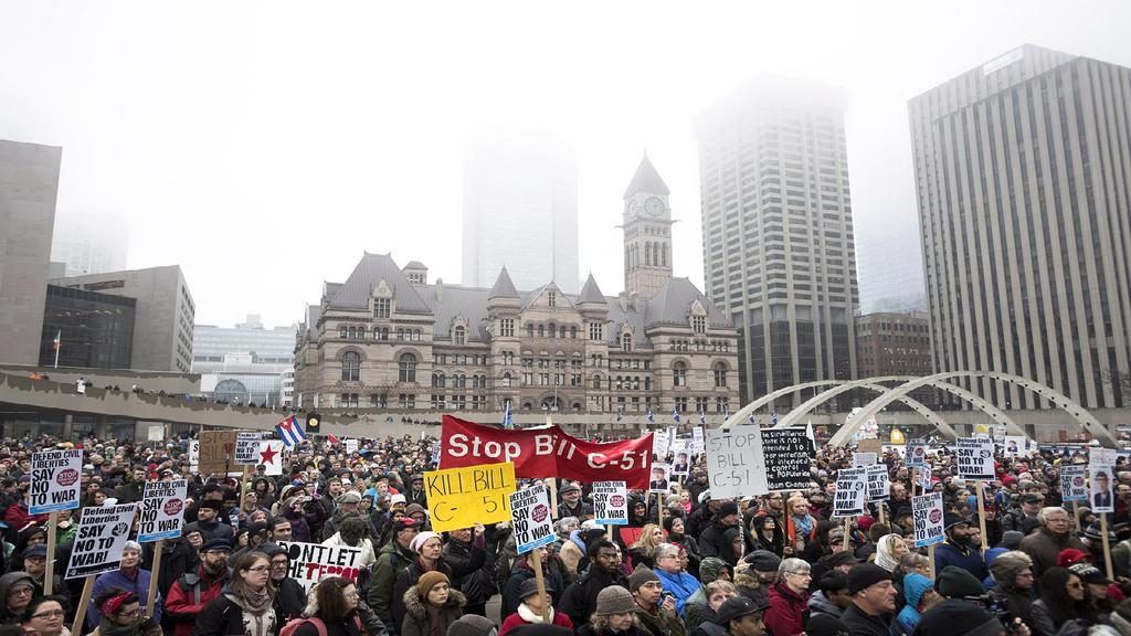 Thousands Unite Across Canada Against New Anti-Terror Law