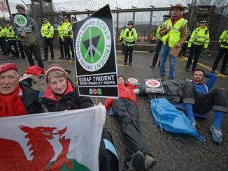 Dozens Arrested As Anti-Nuclear Protesters Demand End To Trident Sub Programe