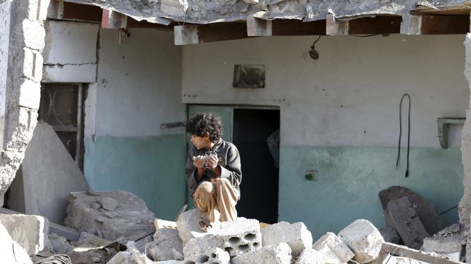 Six Children Killed In Yemen As Saudi-Led Coalition Airstrike Hits School
