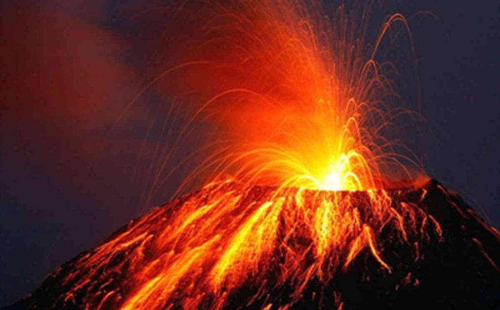 Nicaraguan Volcano Spews Fiery Rock And Ash Into Night Sky