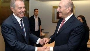 Tony Blair Acts As Character Witness In Ehud Olmert Corruption Case