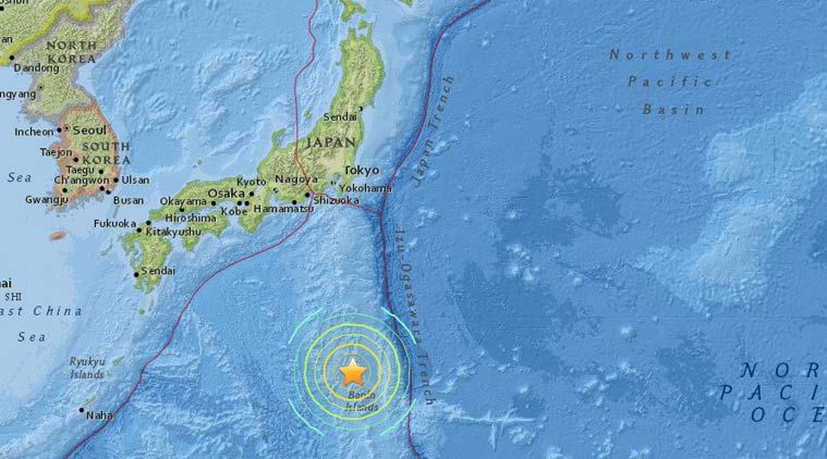 Powerful 7.8 Magnitude Earthquake Strikes off Japan’s Bonin Islands