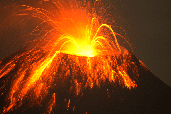 40 Volcanoes Are Erupting And 34 Of Them Are Along The Ring Of Fire