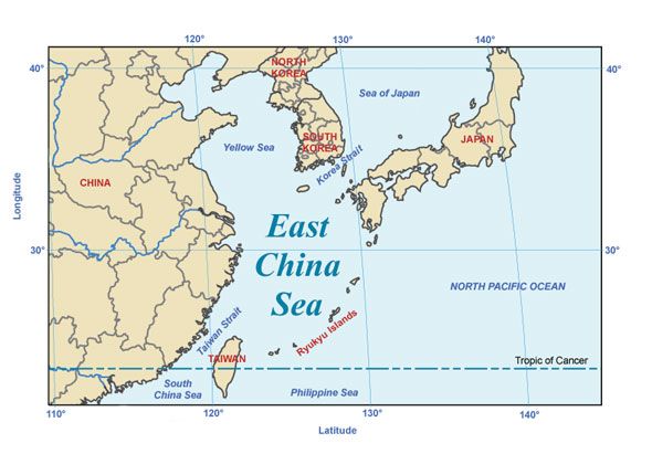 East China Sea
