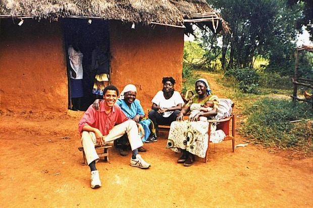 Obama in Kenya, 1987, age 26