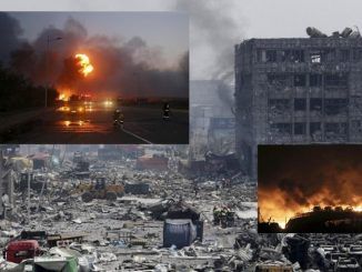 What are China covering up with the Tianjin explosions?