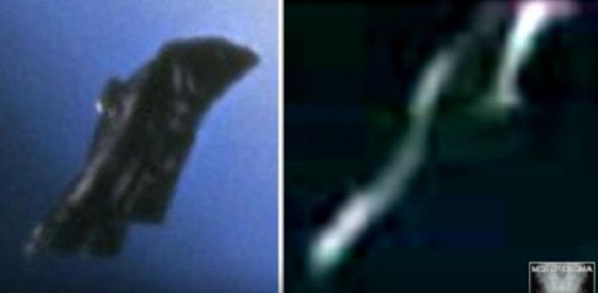 Close-Up Photo (Right) Shows That The UFO Spotted In NASA’s Live ISS Stream Looks Like The Black Knight Satellite Photographed (Left) By The Crew Of STS-88 Mission In 1998 Read more at http://www.inquisitr.com/2356736/legendary-black-knight-satellite-ufo-spotted-on-live-iss-stream-says-ufo-hunter-video/#iiGhY8UGRTF7Ms2x.99