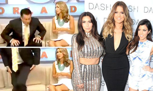 A US News anchor loses his cool live on-air and says he is fed up of the saturated Kardashian coverage