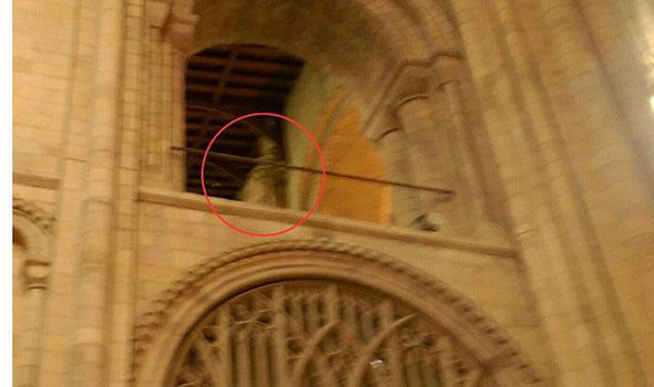 ghost at cathedral 