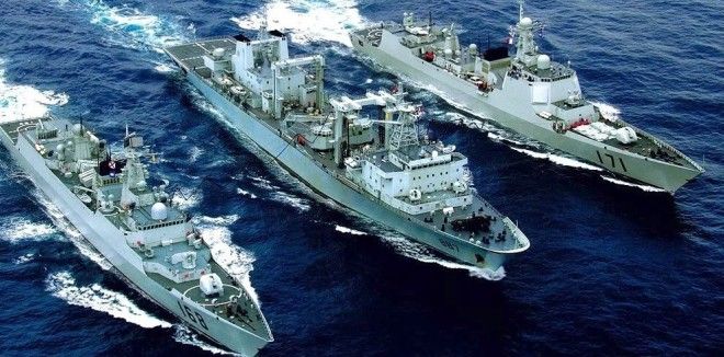Chinese Naval ships