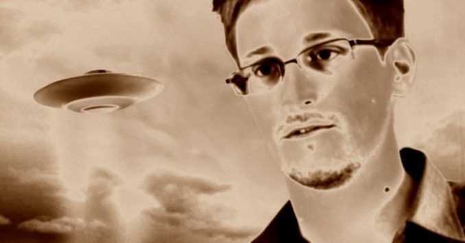 Edward Snowden has said the only thing preventing aliens from communicating with humans is encryption
