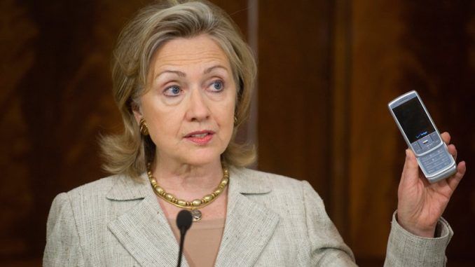 Hillary Clinton found sharing classified government emails with non government foundation employees