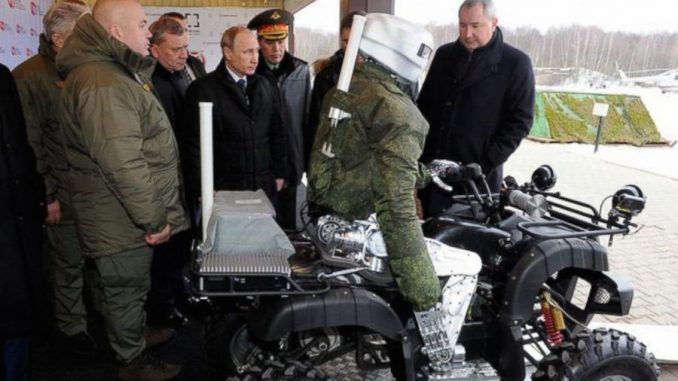 Russia have announced plans to create an army of robots within the next 2 years