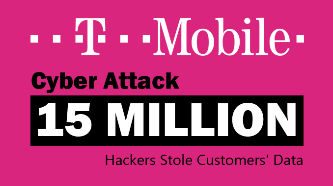 15 million US T-mobile customers have had their personal data breached by hackers