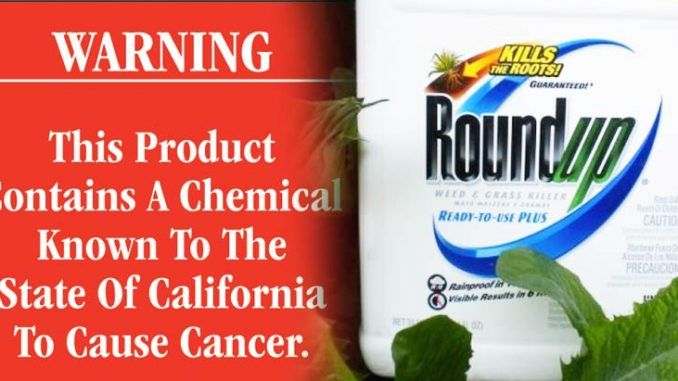 Monsanto have threatened to sue California for saying that their herbicide 'Roundup' is carcinogenic