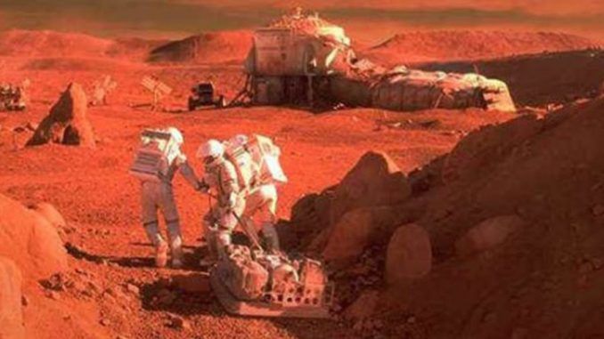 Did NASA go to Mars in a manned mission in 1979?