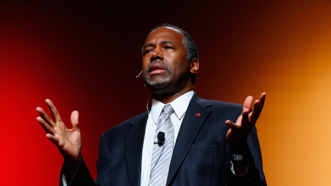 Presidential candidate Ben Carson said in a speech that he believes the New World Order (NWO) are trying to destroy America