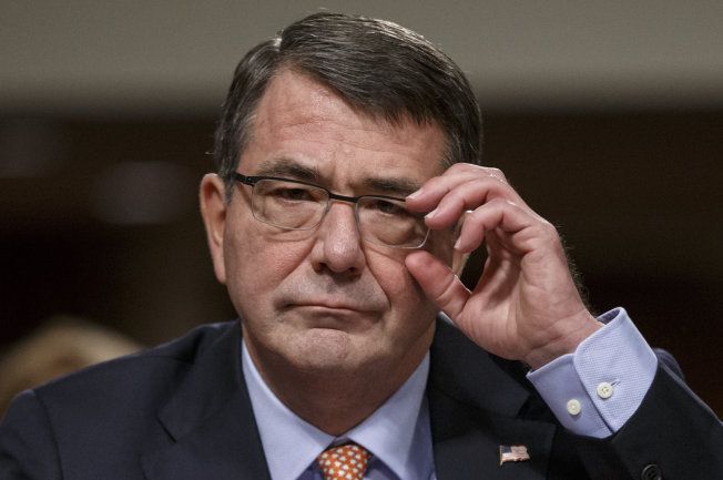 Defence Secretary Ash Carter says the China and Russia threaten the world order