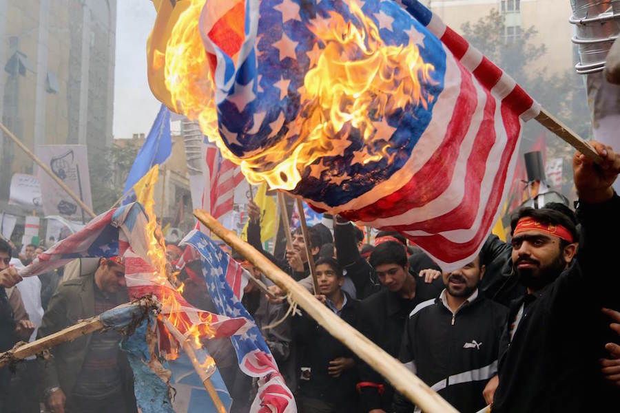 Iran explain what the phrase 'death to America' actually means