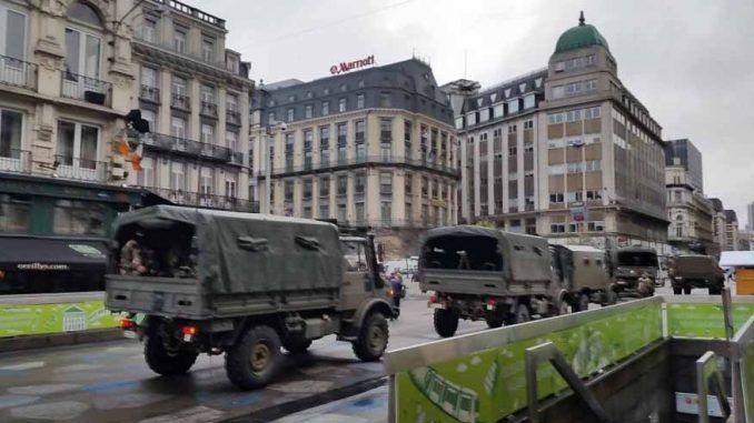 Europe is turning into a militarised concentration camp as martial law is declared in both France and Belgium