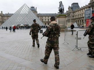 The French army have been mobilised amid a heightened risk of a chemical attacks by ISIS