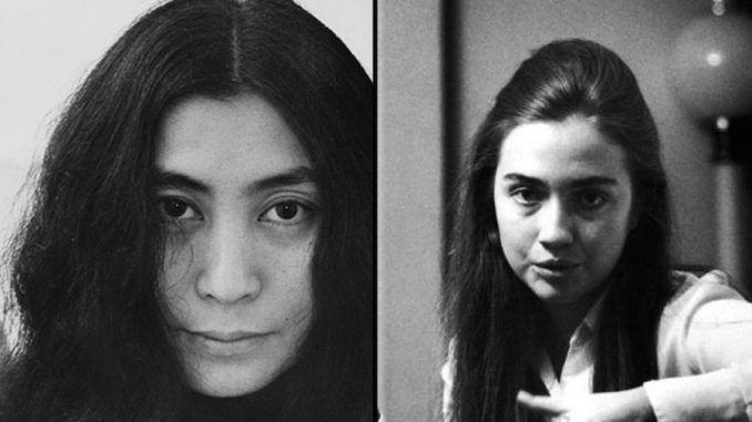 Yoko Ono claims she slept with Hillary Clinton in the 1970's