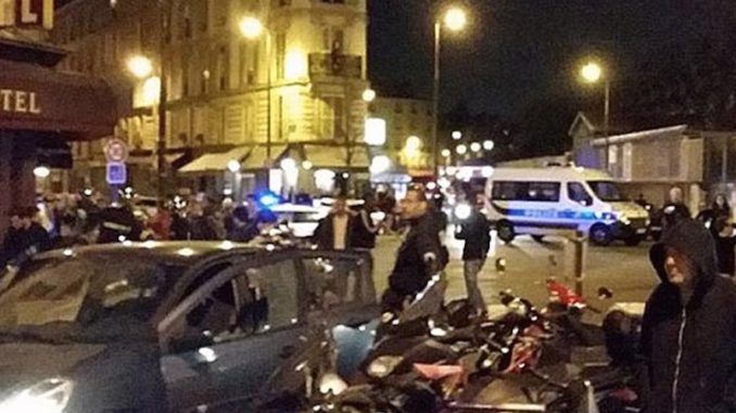 An explosion in Paris kills 26 at a restaurant, suspected gunman on the scene