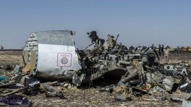 ISIS terrorists allegedly linked to the Sinai plane crash spoke with British accents