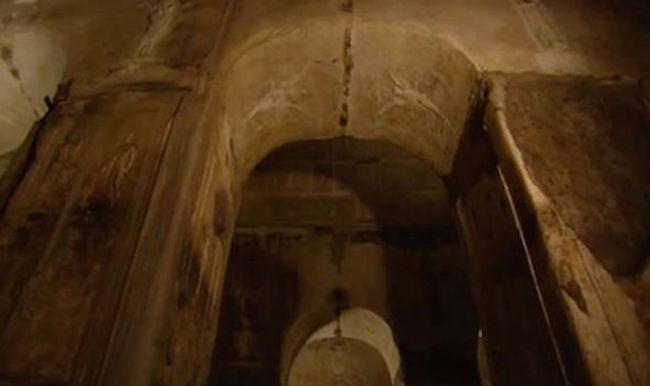 Discovered 40ft under ruins: Ancient 'black magic' pagan worship room built by an unknown mysterious cult