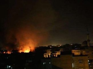 Israeli jets strike Gaza on Sunday 13 December