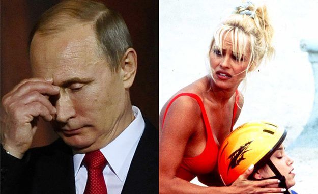 Pamela Anderson visits the Kremlin to meet with Putin's chief of staff