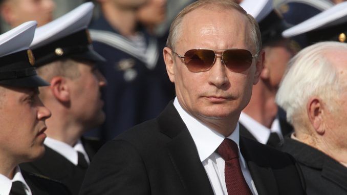 Vladimir Putin says he will destroy ISIS, even though he knows it is a U.S. creation