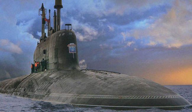 Russian President Vladimir Putin orders atomic weapons to be deployed to the Levant War Zone via the black hole submarine