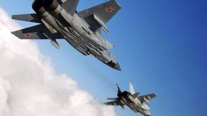 Four Russian fighter jets escort Syria's President Assad to Tehran