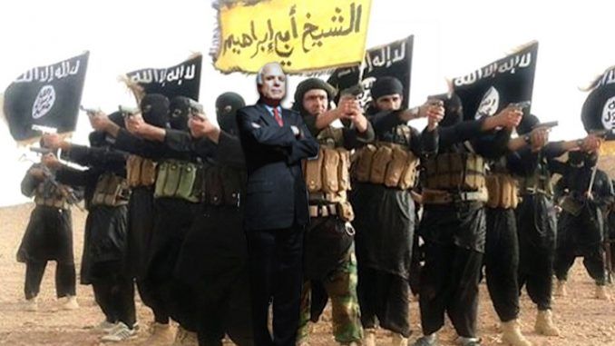 Iraqi's say they believe the United States are in cahoots with ISIS