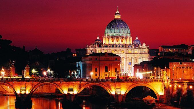 Vatican announce a special Christmas Eugenics themed light show