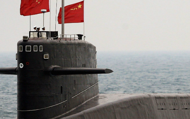 China point cruise missiles towards USS reagan