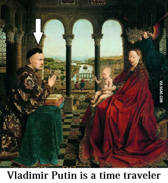Putin the time travelling monk