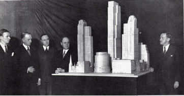 Fig. 10 The plan of the Rockefeller Center in 1931 