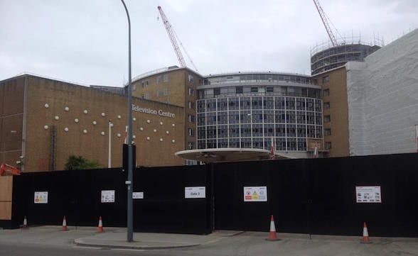 BBC TV Centre in London, now closed down for good