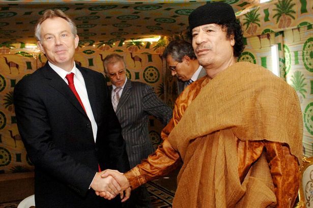 Wiretaps reveal that Gaddafi had accused Blair of supporting Al-Qaeda shortly before his assassination